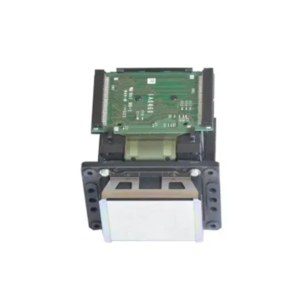 Top view of a circuit board mounted on a mechanical housing, showcasing various electronic components.